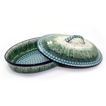 Półmisek/ zapiek z pokrywką II Gatunek dek. U4636X